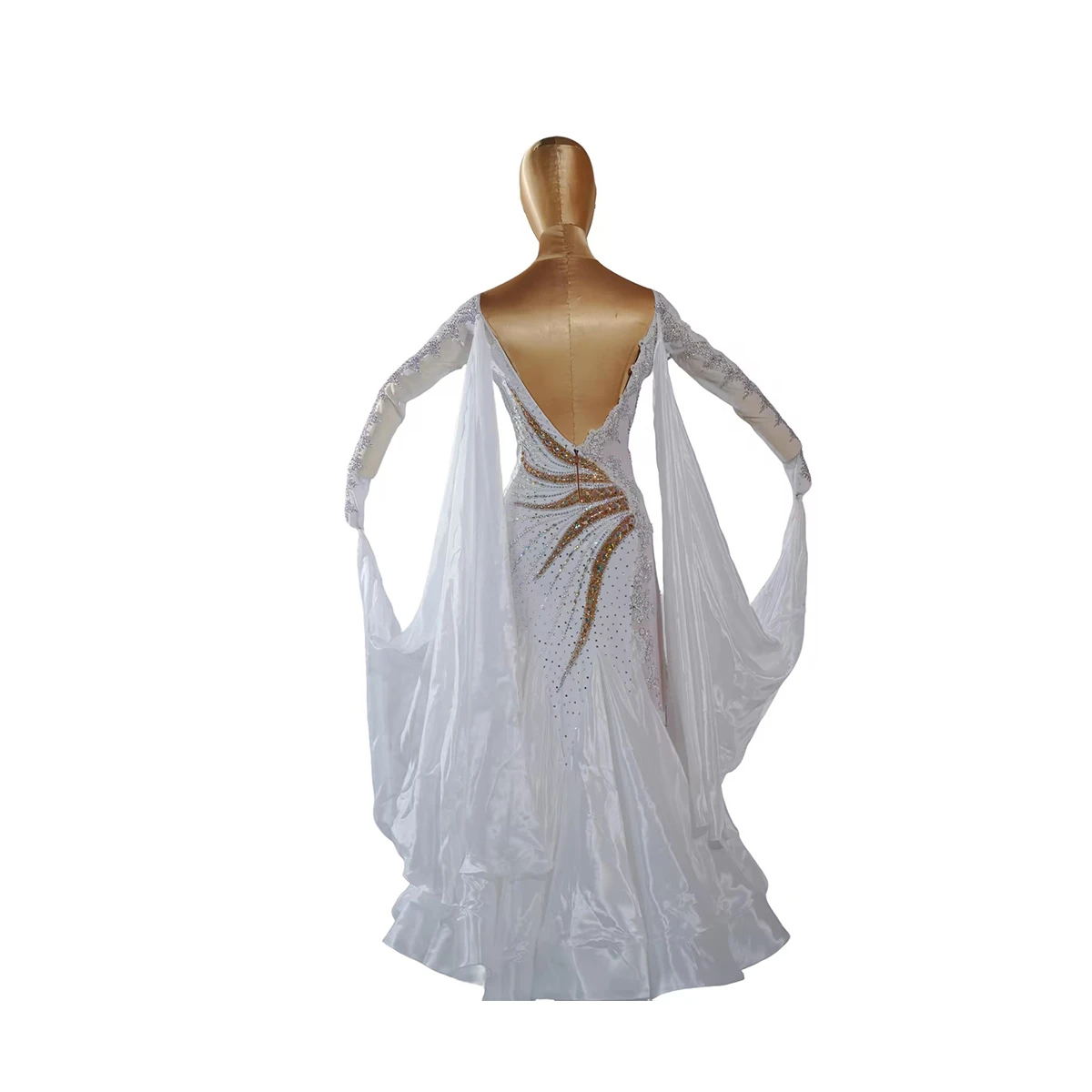 DX007 Pre-Owned Ballroom Competition Skirt